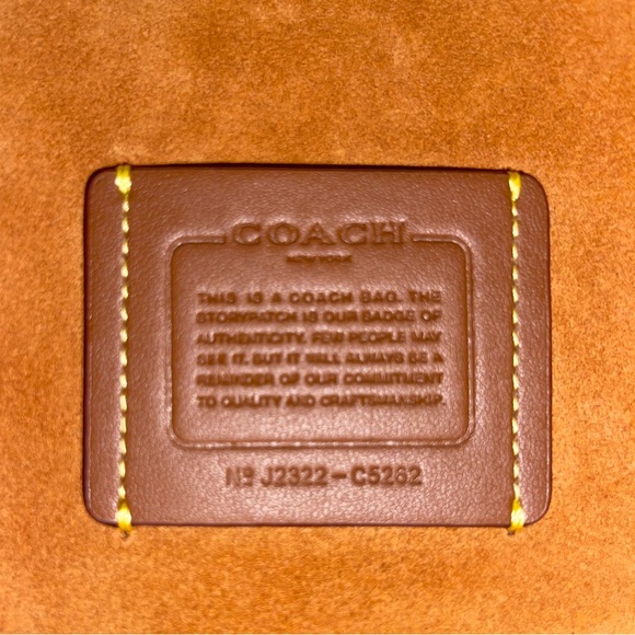 Coach bag suede soft tabby - Picture 6 of 11